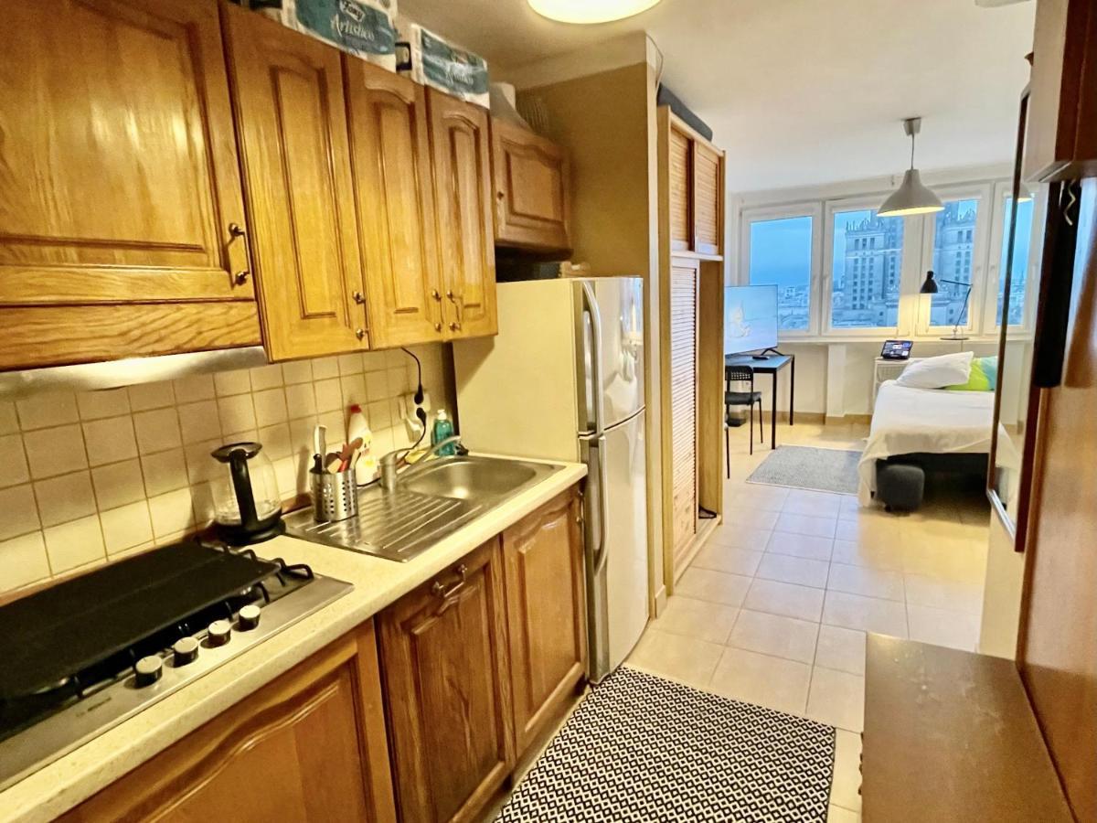 Leilighet Super Palace 2x Metro Fast Wifi 500 Mbs Netflix Appletv Smarttv Panorama Miasta Warszawa